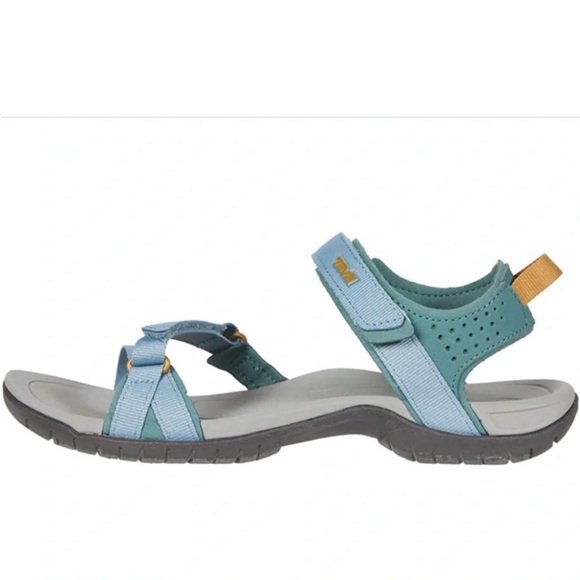 TEVA Verra Sandals Blue Strappy Outdoor Hiking Shoes F27120D Flat